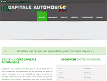 Tablet Screenshot of capitaleauto.com